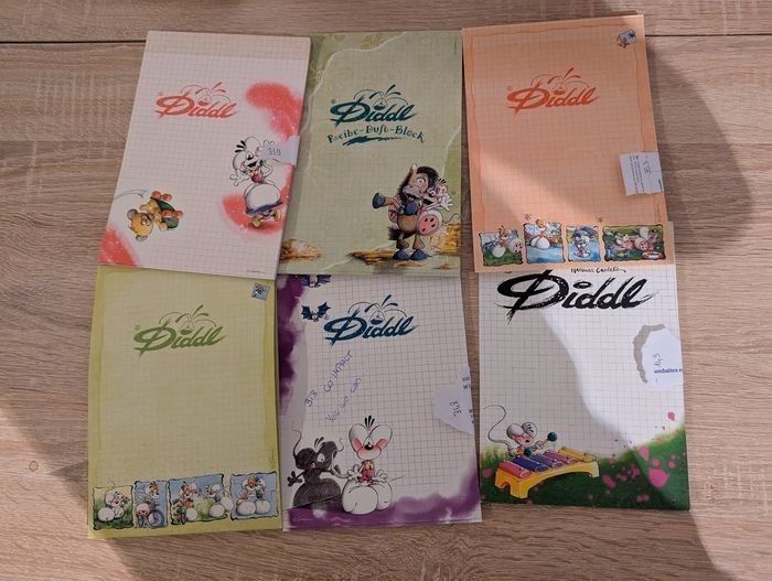 Lot d'une centaine de feuilles diddl - photo numéro 2