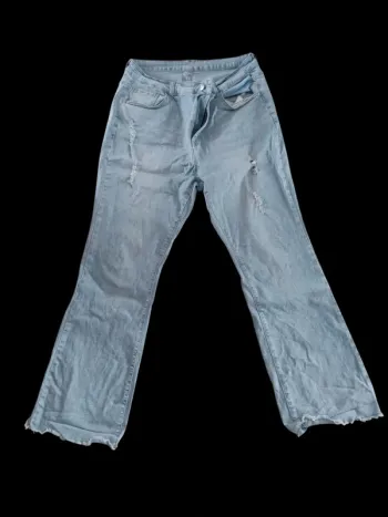 Jean troué grande taille