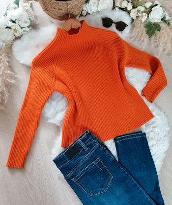 Pull orange taille S