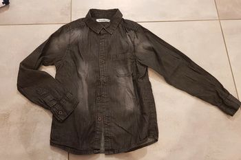 Veste en jean noire