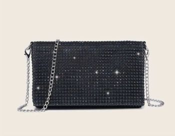 Pochette de cérémonie noire