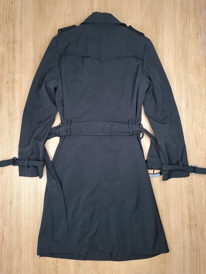 Trench noir Amazone Couture taille 2 (M) - photo numéro 8
