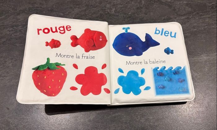 Livre de bain bébé les couleurs - photo numéro 2