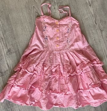 Robe rose 5/6 ans