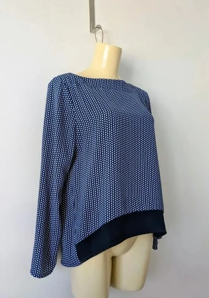 Blouse manches longues - Hippocampe - taille 36 - photo numéro 2