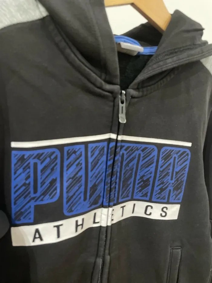 Gilet zippé Puma taille 10 ans - photo numéro 2