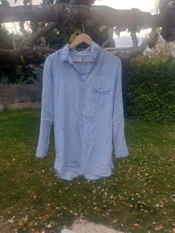 Chemise bleu ciel