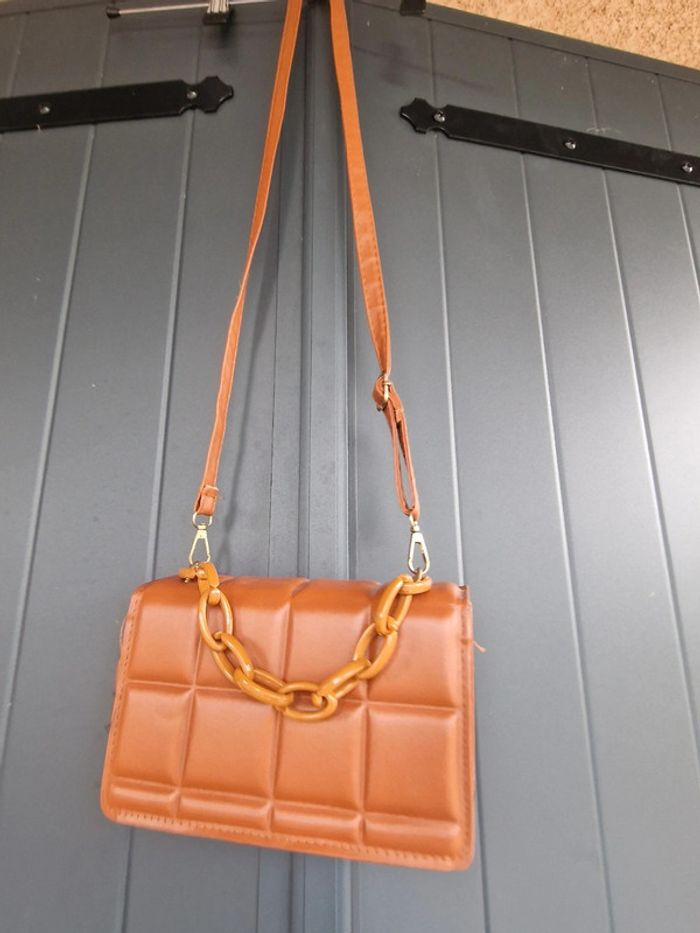 Sac bandoulière/Sac a main couleur tabac