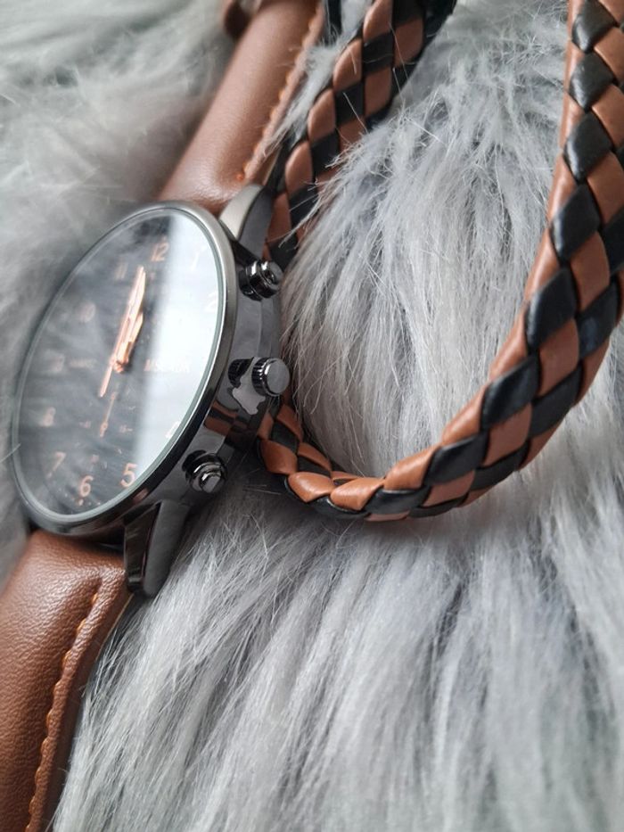 Parure Montre et bracelet homme - photo numéro 3