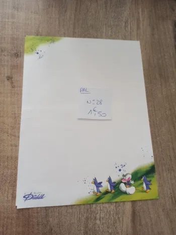 Papier à lettre Diddl 28 1,50€