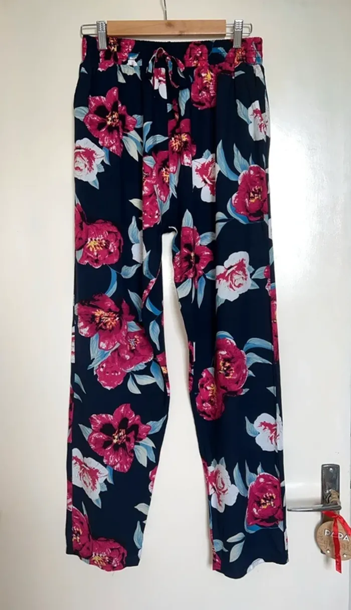 Pantalon fluide à fleurs – Taille élastique 🌺 - photo numéro 2