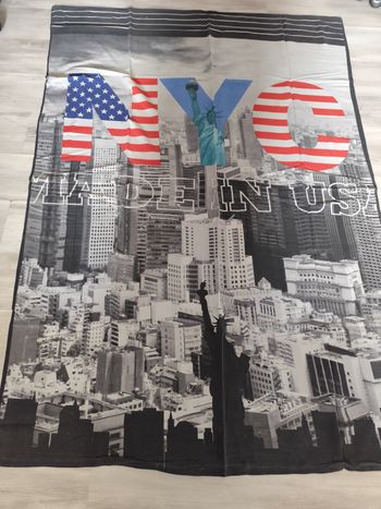 Parure lit 1 personne  new york