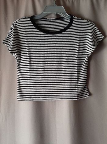 T shirt court zara