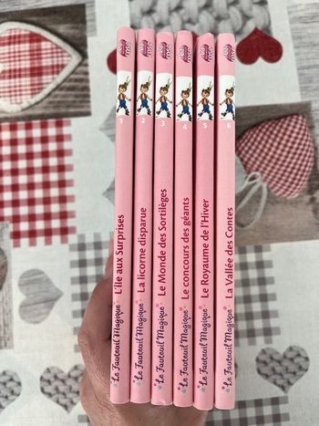 Lot de 6 livre Le fauteuil magique - La bibliothèque rose