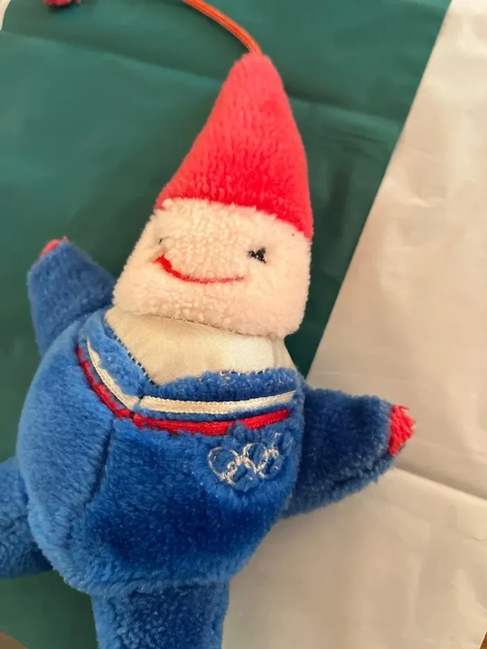 Doudou, mascotte, étoile, J. O. 1992. - photo numéro 2
