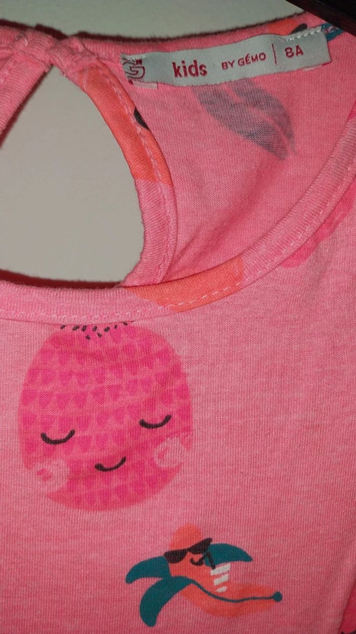 Combishort epaules dénudées imprimé by Gemo Taille 8 ans - photo numéro 5