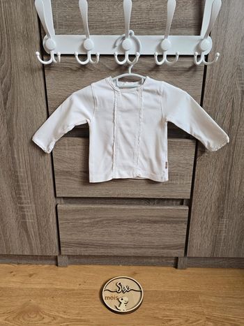 Vêtement Bébé Fille - T-shirt ML - Obaibi - 6 mois