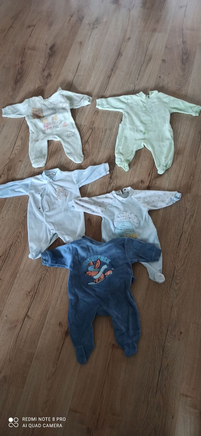 5 pyjamas 3 mois