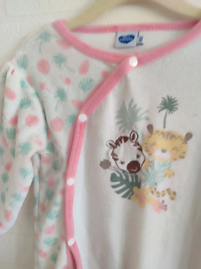 Pyjama en velours - mots d'enfants - photo numéro 3