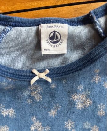 Pyjamas Petit Bateau 3 ans
