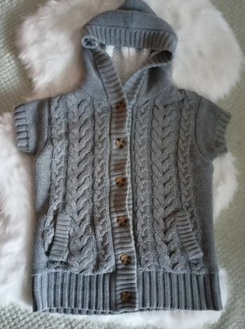 Gilet chaud à capuche 12 ans