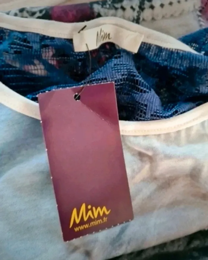 T-shirt dos dentelle Mim Taille M Neuf - photo numéro 5