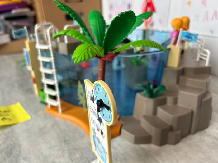 grand aquarium à orque playmobil avec de nombreux accessoires - photo numéro 6