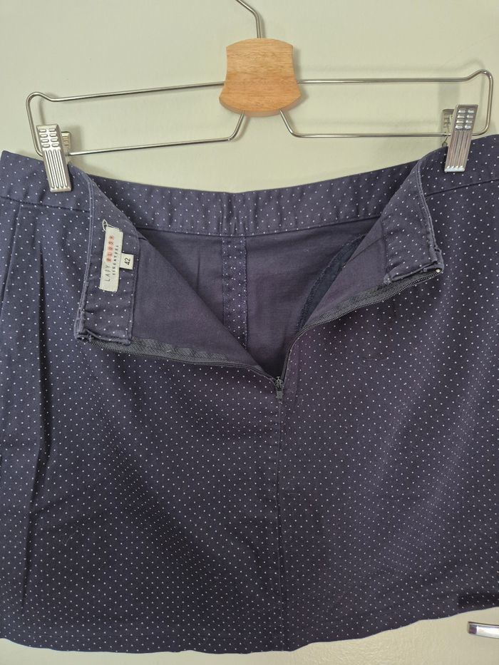 Magnifique jupe marine avec poches taille 42 - photo numéro 6