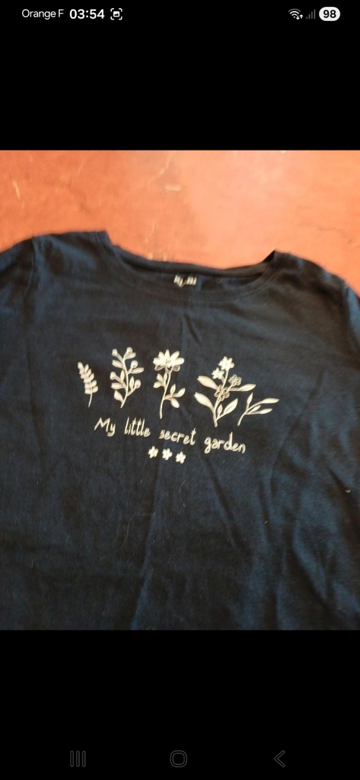 T.shirt fille taille 6 ans - photo numéro 2