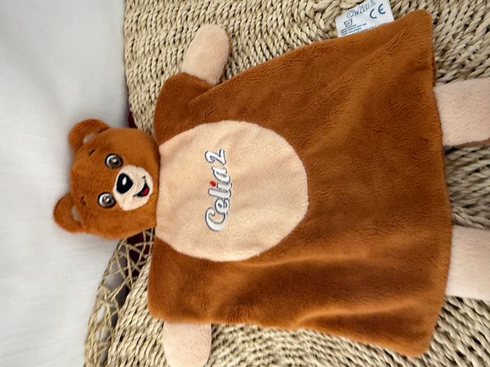 doudou plat ours celia 2 - photo numéro 2