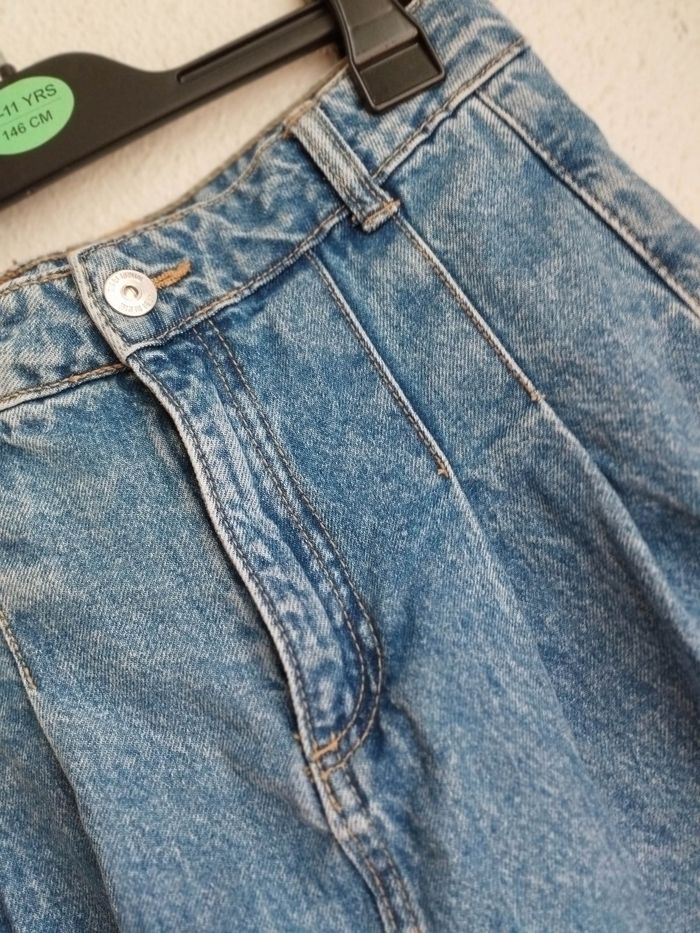 Jupe-short en jeans - photo numéro 3