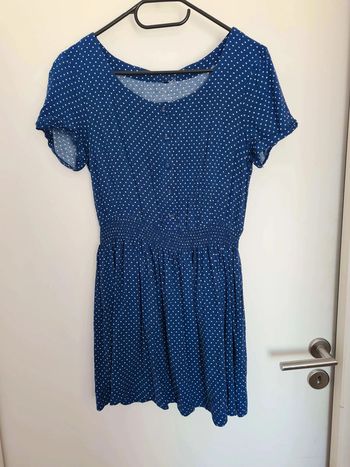 Robe viscose a pois taille 38 40