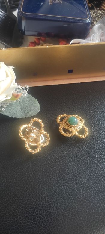 Boucles d'oreilles fantaisie à clips