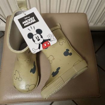 bottes de pluie Disney Mickey taille 22 - neuf - mode mixte 