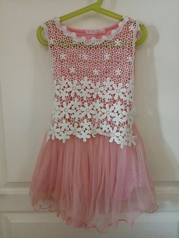 Robe dentelle tutu 8 ans neuve