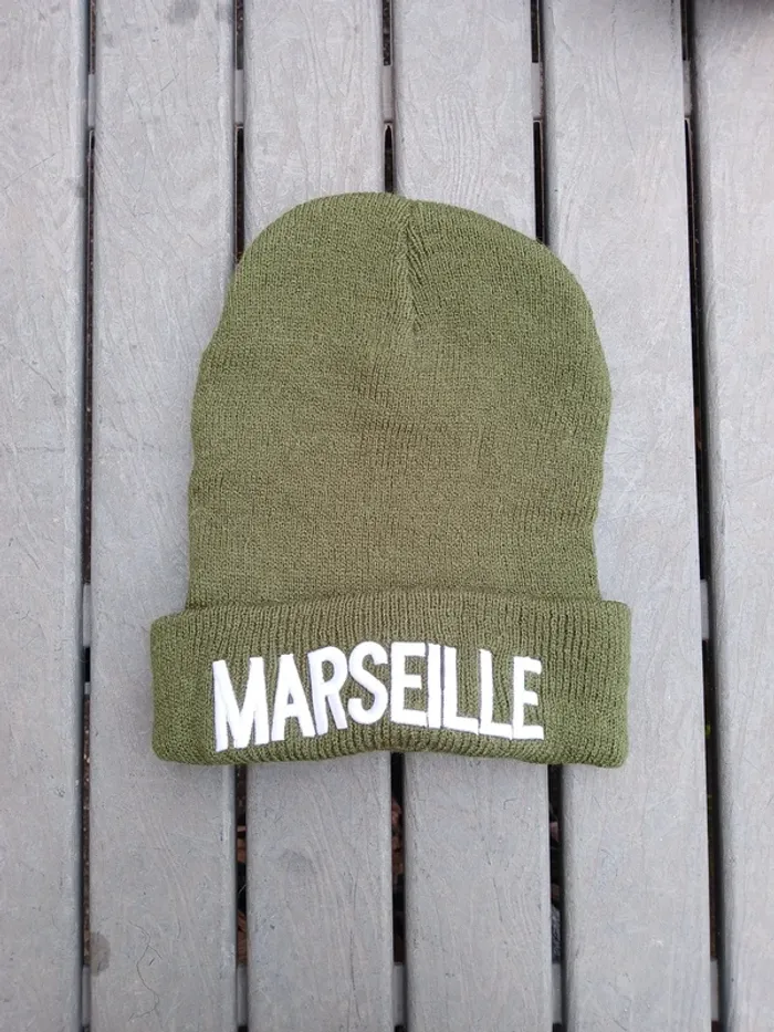 Lot bonnet Marseille jumeaux - photo numéro 3