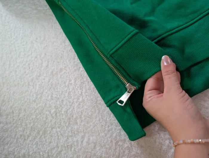 🌿 Sweat vert oversize New Yorker - S - photo numéro 5