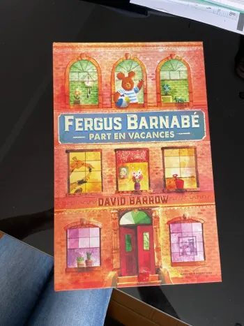 Fergus Barnabé part en vacances