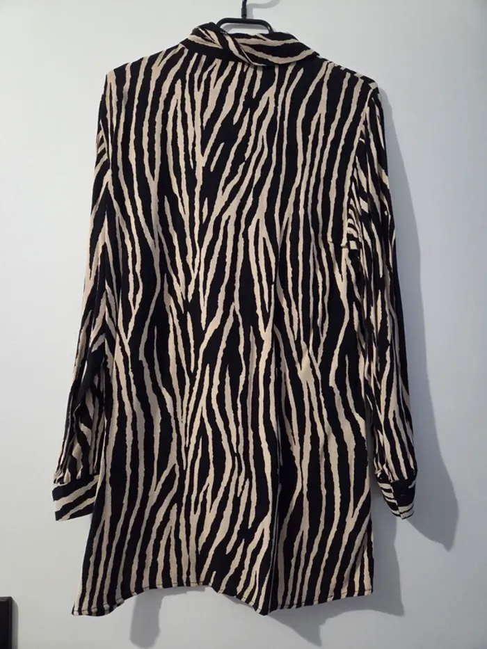Chemise tunique Zara XS - photo numéro 4