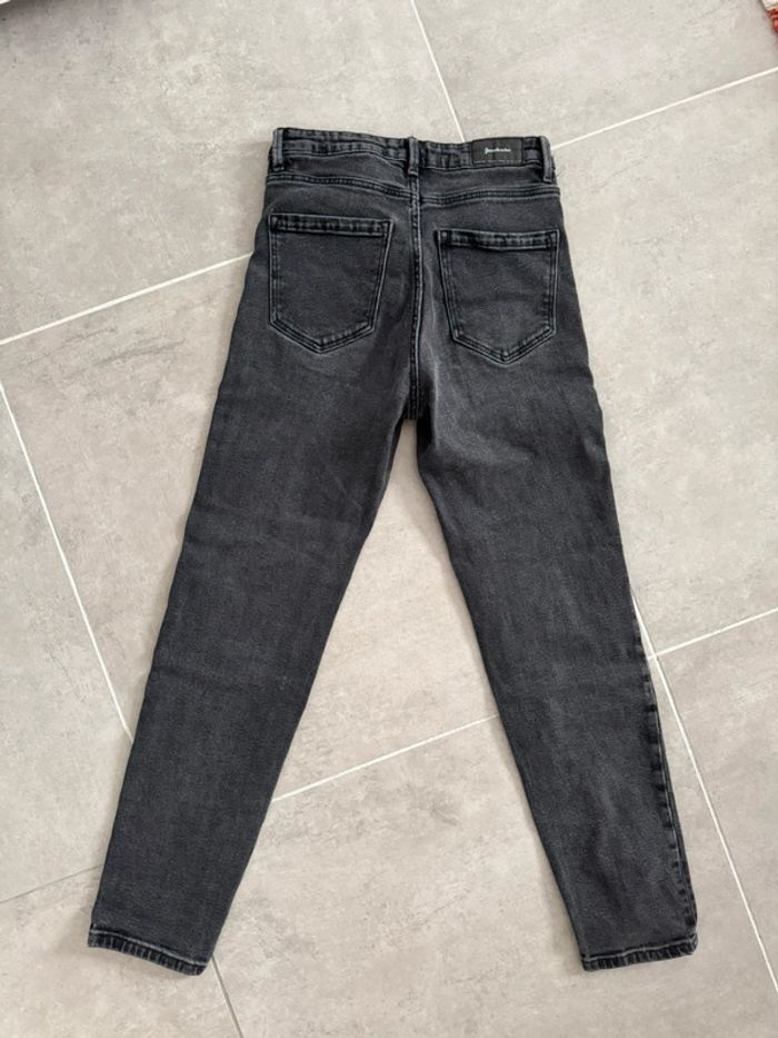 Jean mom slim noir Stradivarius - photo numéro 6
