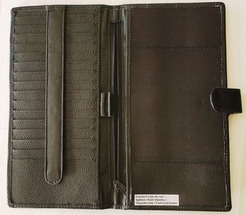 Porte-cartes croute de cuir