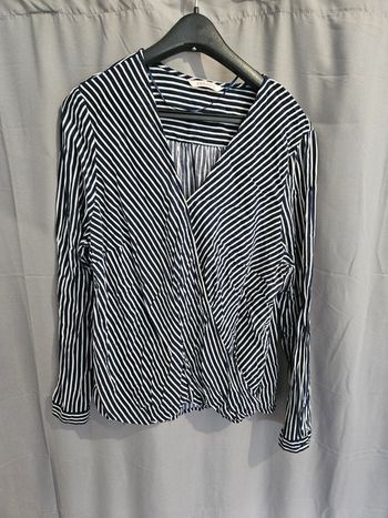 Blouse noir et blanche