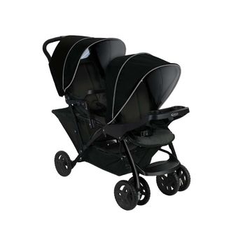 Poussette double Graco avec cosy fixable sur la poussette