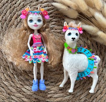 Enchantimals Liuella le lama & Fleecy