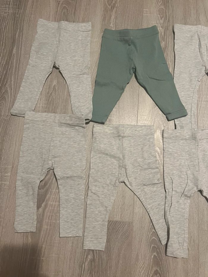 Lot de 16 leggings 12 mois - photo numéro 5