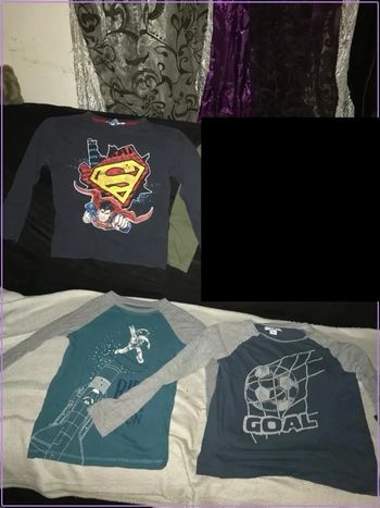 Lot de 3 Hauts garçon – taille 8 ans -diverses marque 3