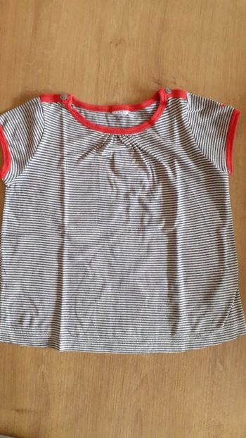 T-shirt rayé 5 ans PETIT BATEAU