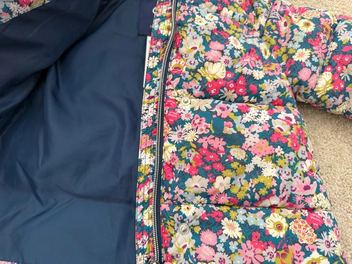 Manteau doudoune imprimé liberty Jacadi 🌻 - photo numéro 5