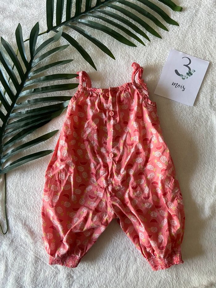 Combi short légère – Taille 3 mois – Sergent Major - photo numéro 2
