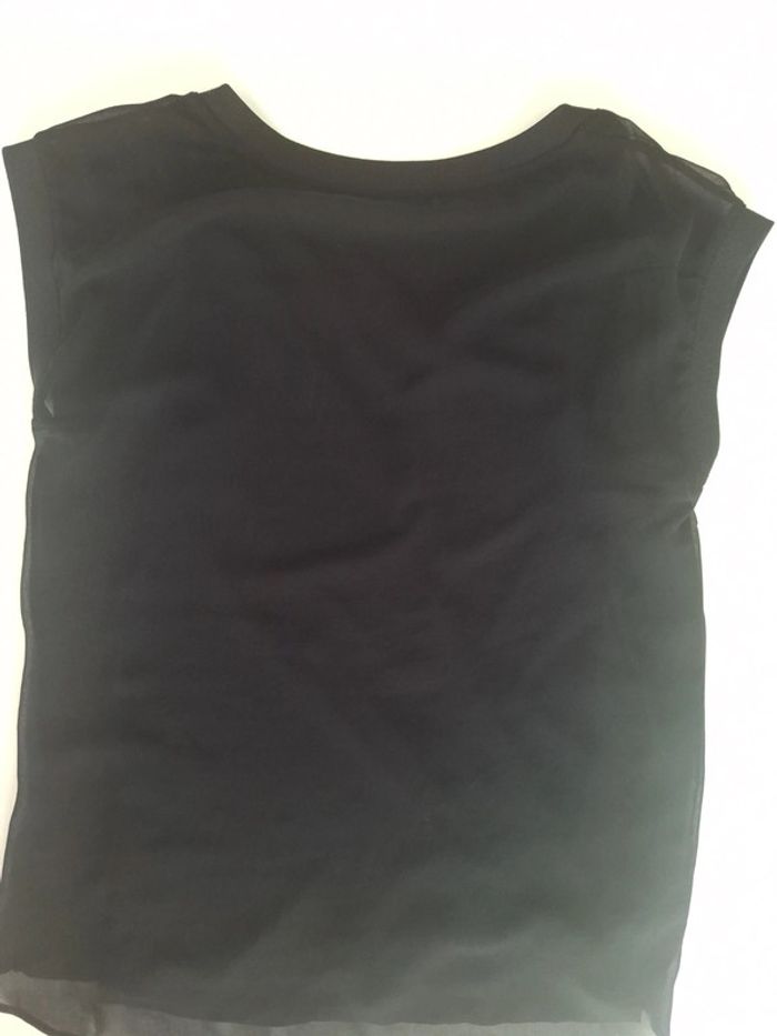 Top noir Camaïeu taille 36 - photo numéro 9